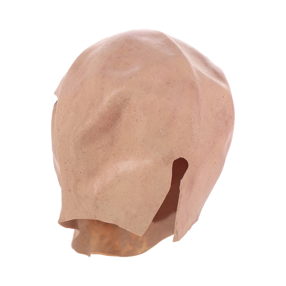 Latex Alien Mask Realistic - Faceless Man Halloween Slenderman Mask Non-toxic