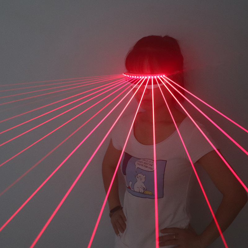 650nm Red Laser Glasses Stage  - Glow In The Dark Party Glasses recension och pris