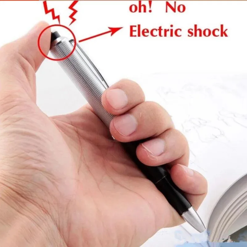 1Pcs Creative Electric Shock P - Shock Pen Prank Toy recension och pris