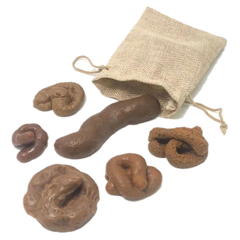 6Pcs Turd Mischief Tricky  Foo - Fake Poop Gag Gift recension och pris