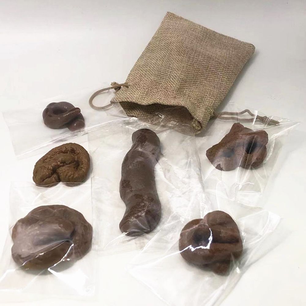 6Pcs Turd Mischief Tricky  Foo - Fake Poop Gag Gift recension och pris