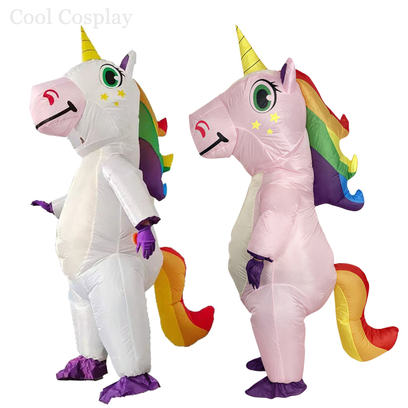 Adult Unicorn Dinosaur Rabbit  - Inflatable Dinosaur Costume Adult recension och pris