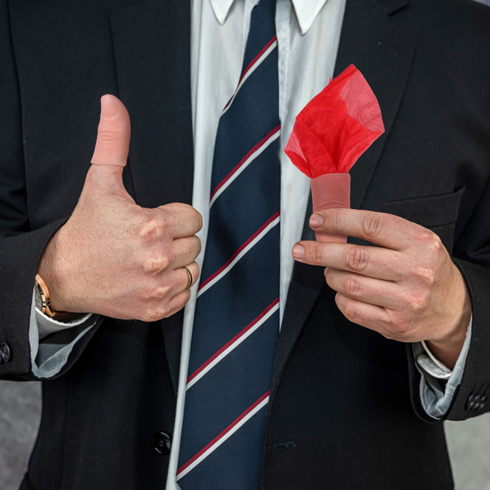 Magic Finger Covers 6 Sets Thu - Thumb Tip Magic Trick Set recension och pris