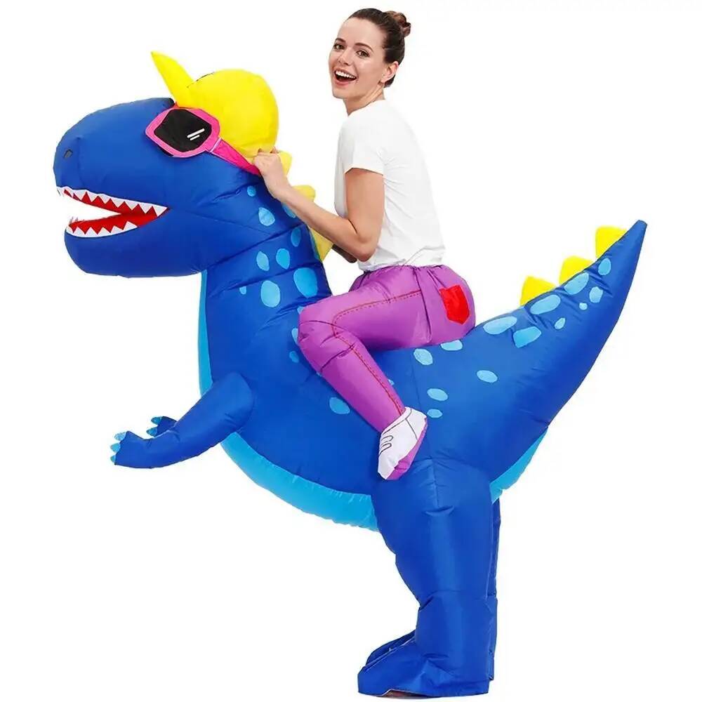 Party HOT Costumes Mascot Cost - Inflatable Dinosaur Costume Adult recension och pris