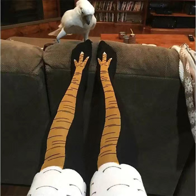 Women Chicken Paws Socks Anime - Funny Chicken Leg Socks recension och pris