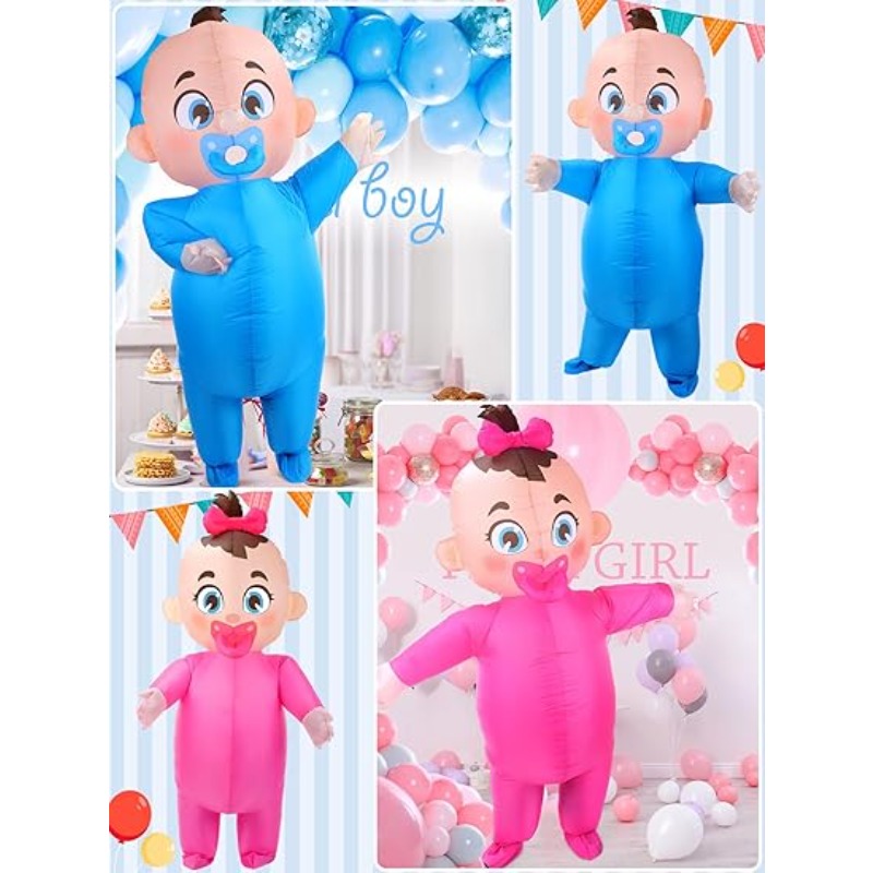 2‑Pack Cute Baby Inflatable Co - Costumes recension och pris