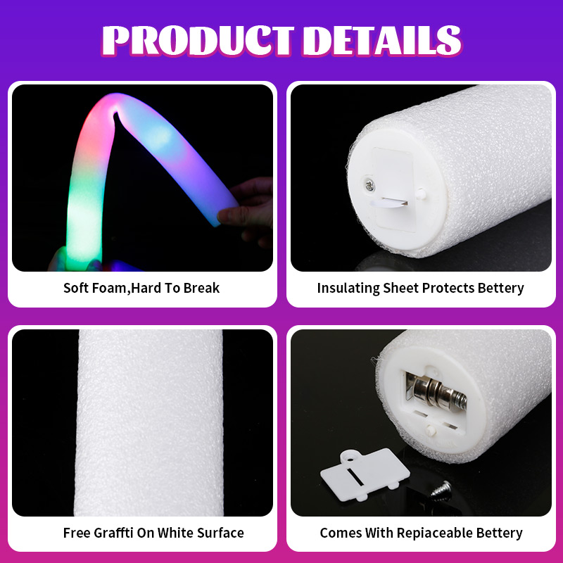 12/30/60Pcs LED Glow Sticks Bu - Glow In The Dark Party Glasses recension och pris