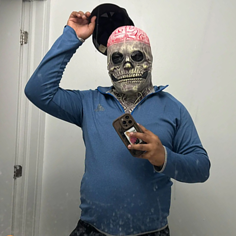 Creepy Brains Skeleton Mask Sk - Led Purge Mask Halloween recension och pris
