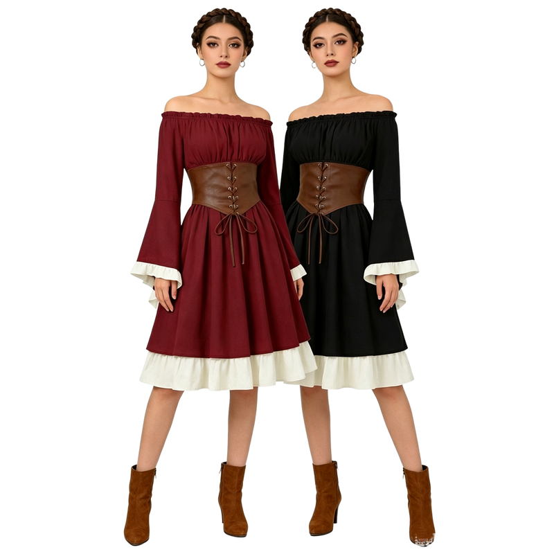 Medieval Renaissance Midi Dres - Costumes recension och pris