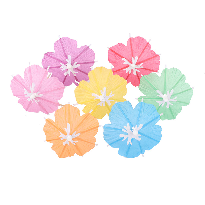 30/50pcs Umbrella Cocktail Pic - Glow In The Dark Party Glasses recension och pris
